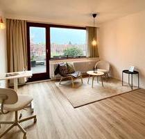 möblierte 1-Zimmer-Wohnung (72 qm) mit Dachterrasse - ab sofort - Bremen Häfen