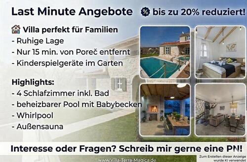 Foto - Villa Terra Magica bei Poreć - 300,00&nbsp;EUR Kaltmiete,