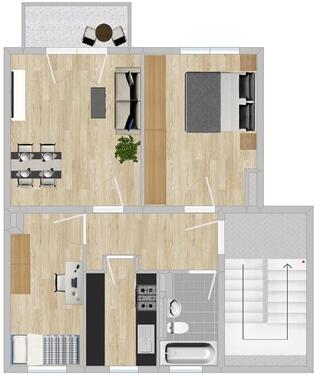 Foto - 3 Zimmer Etagenwohnung zur Miete in Riesa