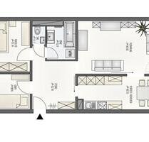 3-Zimmer-Wohnung mit Balkon + TG Stellplatz - Pforzheim Eutingen