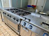 Foto - Großküche Gastroqualität, Friteuse, Gasherde, Tellerwärmer
