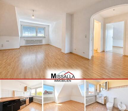 Foto - 3-Zimmer-DG, Einbauküche, Bad, ca. 68,27m²