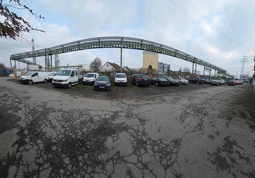 Foto - Handwerksbetrieb, Kfz Handel Gelände freistehendes Haus