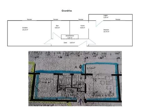Foto - Etagenwohnung in Hofgeismar zur Miete