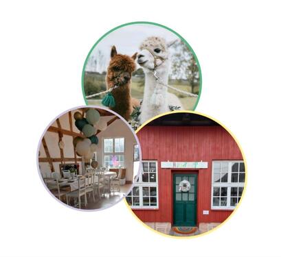 Foto - Eventraum mit Garten und Außenbereich, Kindereventraum, Location