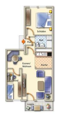 Foto - Etagenwohnung zur Miete in Freiberg