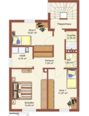 Foto - 3 Zimmer Etagenwohnung zur Miete in Bensheim