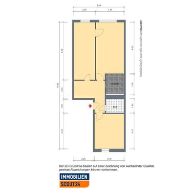 Foto - 3 Zimmer Etagenwohnung zur Miete in Erfurt