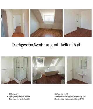 Foto - Dachgeschoßwohnung mit hellem Bad