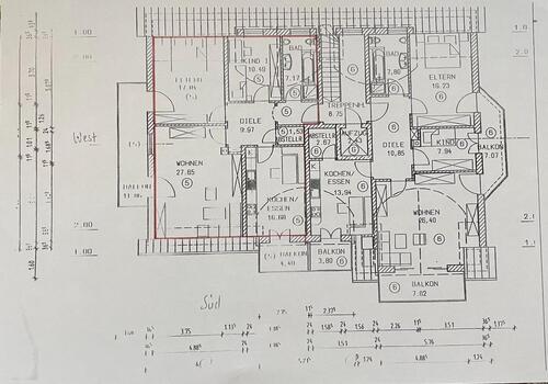 Foto - 3 Zimmer Etagenwohnung zur Miete in Neuburg an der Donau
