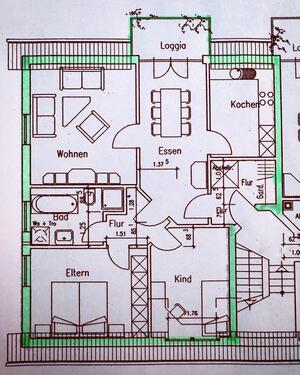 Foto - 3.5 Zimmer Dachgeschoßwohnung in Olsberg