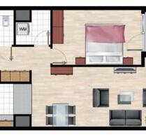2-Zimmer-Wohnung in fhain – Kurzzeitm 2–6 Monate mit Anmeldung - Berlin Friedrichshain-Kreuzberg