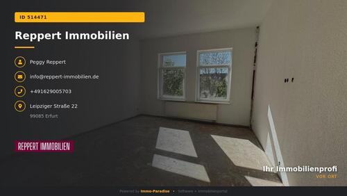 Foto - 2 Zimmer Etagenwohnung zur Miete in Erfurt