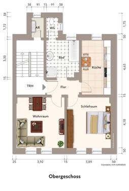 Foto - 2 Zimmer Etagenwohnung zur Miete in Gotha