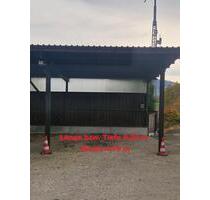 Stellplatz überdacht groß 8,20 x 4,75 m (nur noch 1 Platz !) - Iggingen