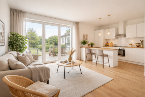 Foto - Erstbezug im nachhaltigen QNG-Neubau 