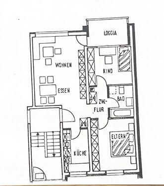 Foto - 3-Zimmer-Eigentumswohnung mit Loggia in ruhiger Lage von Elmshorn