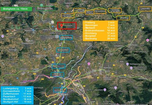 Foto - Etagenwohnung in Ludwigsburg zur Miete