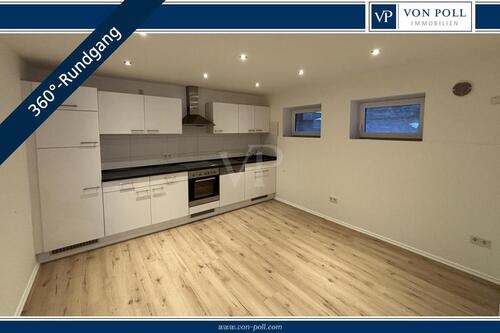 Foto - Hochwertige 2-ZKB-Souterrainwohnung mit großer Terrasse in zentraler Lage