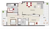 Foto - renovierte 3,5 ETW mit zwei Balkonen, Garage und neue EBK