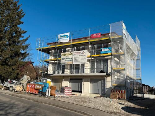 Foto - Maisonette Wohnung Neubau mit Balkon - Blick ins Dorf und Jura
