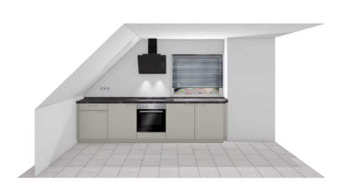 Foto - Dachgeschosswohnung mit Einbauküche und FBH in Gersweiler