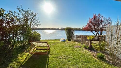 Foto - Urlaub, Ferienhaus am See. Wassergrundstück Timmel, Angelurlaub