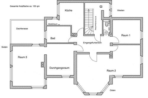 Foto - Etagenwohnung in Herford zur Miete