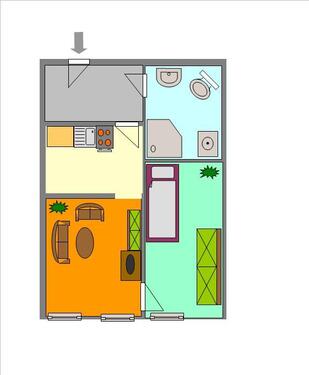 Foto - 2 Zimmer Etagenwohnung zur Miete in Zittau