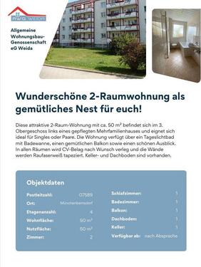 Foto - Schöne 2-RW als gemütliches Nest für euch zwei!
