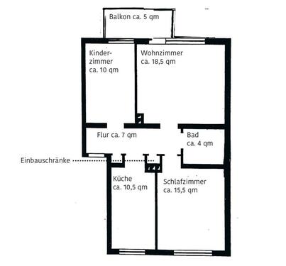 Foto - 3 Zimmer Etagenwohnung zum Kaufen in Köln