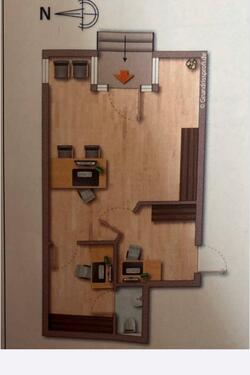 Foto - Büro mit Tiefgaragen Stellplatz