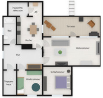 Helle modernisierte 3,5 Zimmer Whg. m. Südbalkon in OB Holten - Oberhausen Schmachtendorf