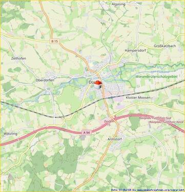 Foto - 2 Zimmer Erdgeschoßwohnung zur Miete in Dorfen