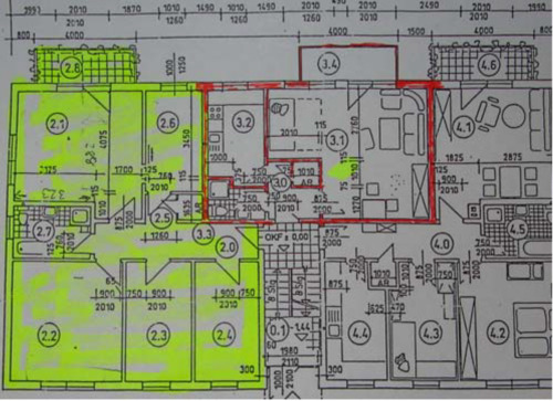 Foto - 1 Zimmer Hochparterre zur Miete in Ilmenau