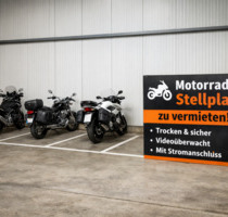 Motorrad Stellplatz in Halle (trocken & sicher) - Bergrheinfeld
