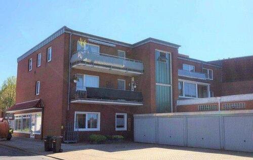 Foto - Großz. Obergeschosswohnung mit Balkon und Garage in zentraler Lage von Papenburg-Obenende