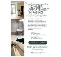 Appartement mit Balkon nahe Pasinger Stadtpark - München Pasing-Obermenzing