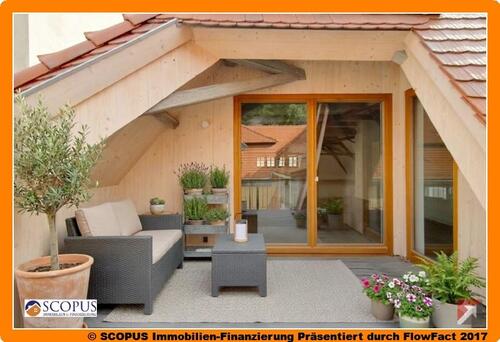 Foto - Einzigartiges Loft-Feeling - Dachterrasse mit Blick zur Albrechtsburg