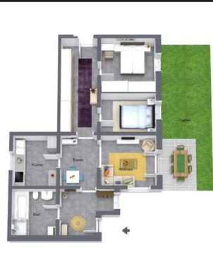 Foto - Etagenwohnung zur Miete in Waltenhofen