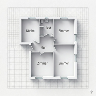 Foto - 3 Zimmer Erdgeschoßwohnung in Goslar