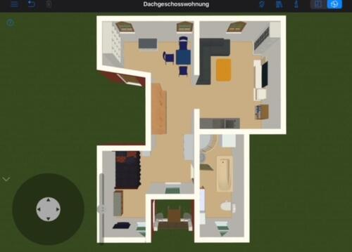 Foto - 2 Zimmer Dachgeschoßwohnung in Bad Langensalza