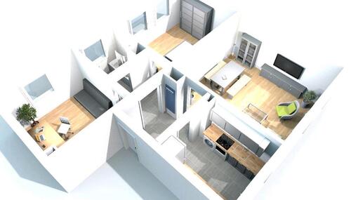 Foto - 3-Raumwohnung 65qm Hochparterre Vogelviertel