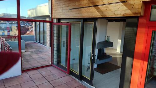 Foto - Penthouse-Wohnung mit Kamin und Blick auf die Hamel