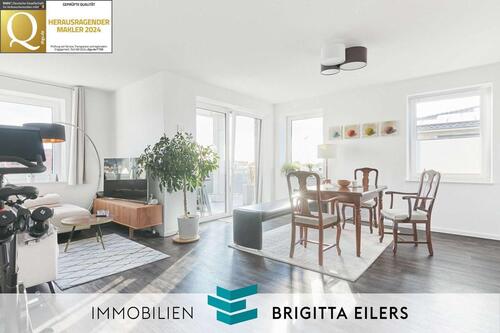 Foto - Neuwertige 3-Zimmer-Wohnung mit erstklassiger Ausstattung und Südbalkon in Achim-Zentrum!