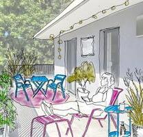 Penthaus Apartment mit XL Dachterrasse - Augsburg Oberhausen