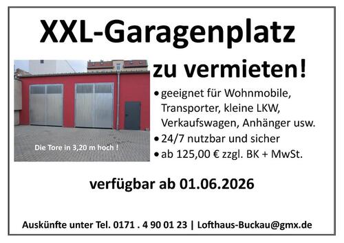 Foto - XXL - Garagenplätze in MD-Buckau zu vermieten