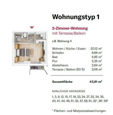 Foto - Betreutes Wohnen Zirndorf - 765,00&nbsp;EUR Kaltmiete, ca.&nbsp; 43,61&nbsp;m&sup2;