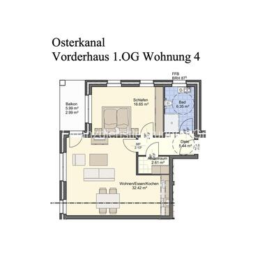 Foto - Etagenwohnung zur Miete in Papenburg