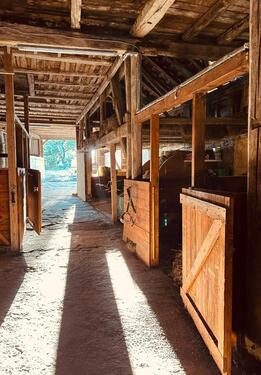 Foto - Dreiseitenhof - mit zwei Wohnhäusern, Scheune und Pferdehaltung